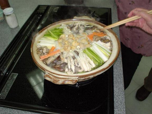 韓国の茸鍋